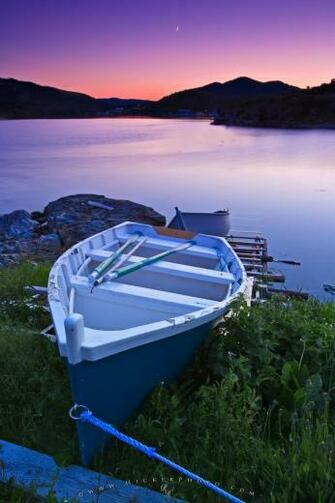 Wallpaper Background Wooden Fishing Boat Newfoundland