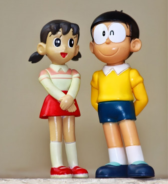 Nobita And Shizuka Wallpaper