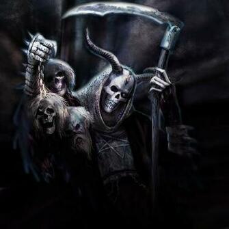 Tally Ho The Grim Reaper And Angel Of Death Also Known As Angelo