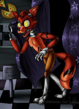 Foxy The Pirate Fox By Artyjoyful