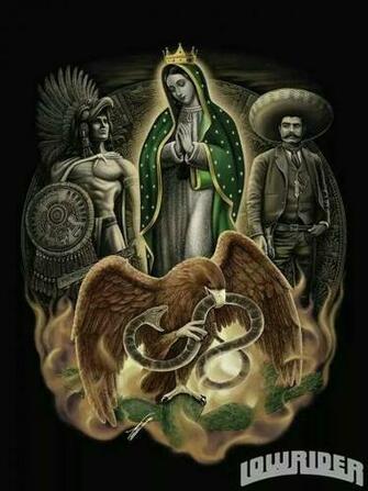 Brown Pride Mexican Chicano Art