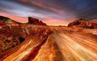 Wallpaper The Sky Clouds Line Landscape Sunset Mountains