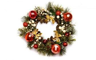 Christmas Wreath Wallpaper High Definition