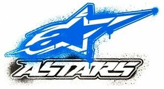 Alpinestar Wallpaper Blue Logo