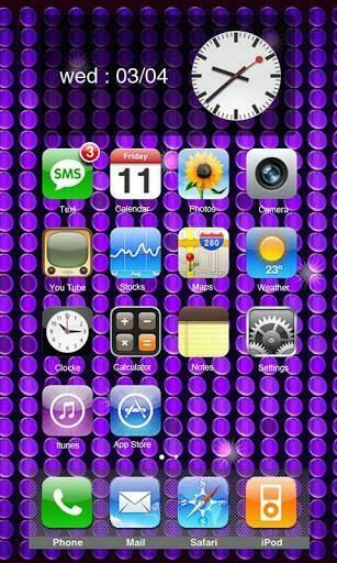 Neon Purple Glitter Wallpaper For Android Appszoom