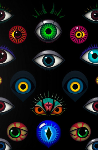 Evil Eyes Wallpaper