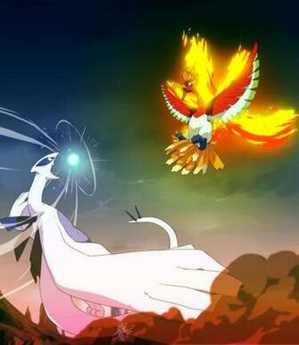 Lugia Ho Oh Legendary Pokemon Photo