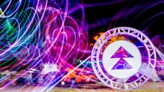 Tomorrowland Laser Show HD Wallpaper