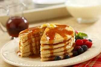 Pancakes Breakfast Bread Dough Flour Waffles HD Wallpaper