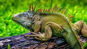 Iguana HD Wallpaper Opendesktop Org