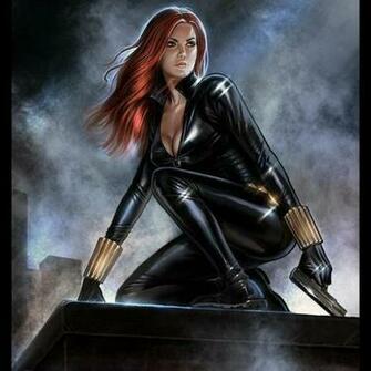 Black Widow Wallpaper
