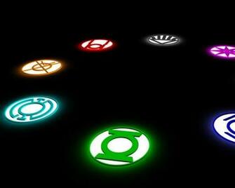 Corps White Lantern Star Sapphire Red Blue L Wallpaper