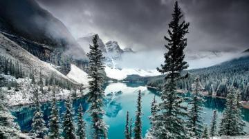 Moraine Lake Wallpaper 4k Teahub Io