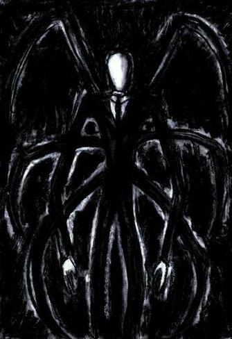 Slenderman Cool Coal Art By Akatsukifan505