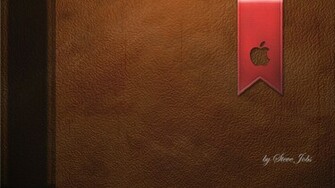 Apple Leather Book Wallpaper By Lindsaycookie