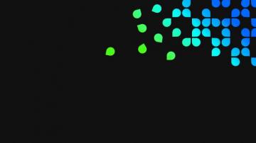 Blue Green And Black Wallpaper On