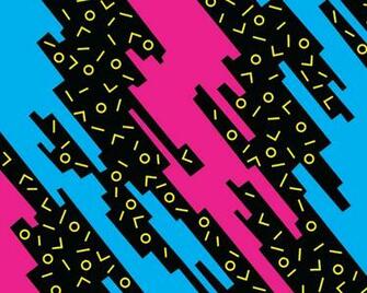 80s Neon Wallpaper Background