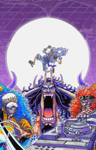 One Piece Volume 5th Gear Luffy Anime Drawing