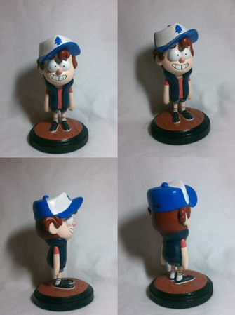 Gravity Falls Dipper Pines Maquette By Koisnake