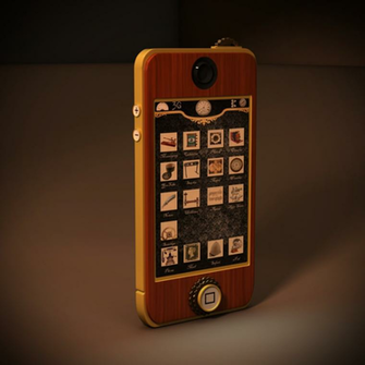 Steampunk iPhone By Mujushin