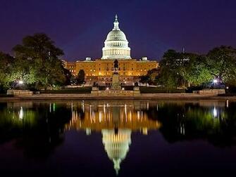 Capitol Building At Night Wallpaper Wallpaperbro