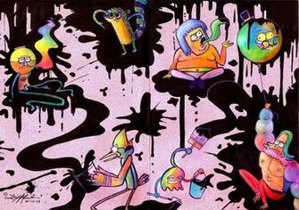 Acid Trip Wallpaper By Dustyold Clock