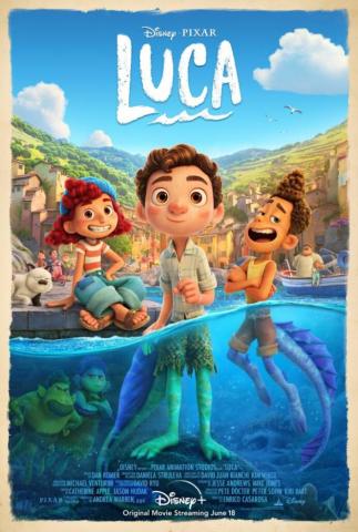 New Posters From Pixar S Luca Cartoon Image