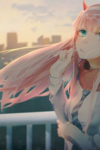 Zero Two Darling In The Franxx Pink
