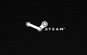 Wallpaper Steam Logo Hi Tech White Black Speed Power Background