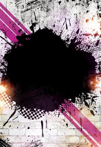 Black Club Flyer Background Line 17qq