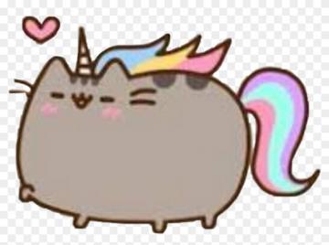 Pusheen Nyan Cat Unicorn Gif Cute HD Png