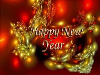 New Year Gold Wallpaper