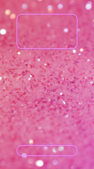 Pink Glitter Cute iPhone Lock Screen Wallpaper