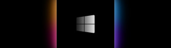 Windows Logo Wallpaper Black