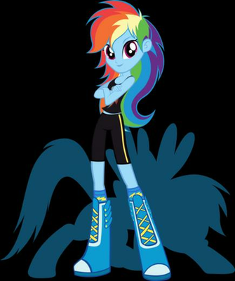 Dash By Rariedash Rainbow Equestria Girls Wallpaper