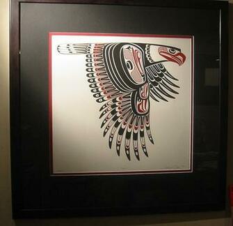 Lovebird With Feather Wings Native American Tattoo