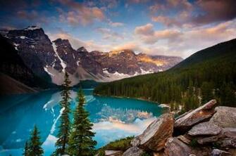 Moraine Lake High Quality And Resolution Wallpaper On