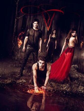 The Vampire Diaries Season Promotional Poster Tv