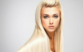 Fashion Blonde Girl Long Hair Makeup Wallpaper Girls