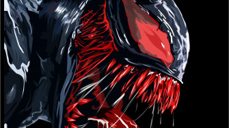Red Venom Artwork 4k HD Wallpaper Image