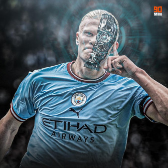 90min On Erling Haaland Has Now Scored Goals In A