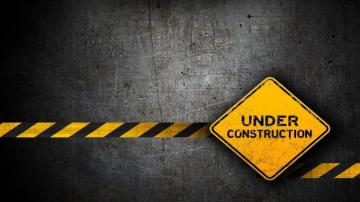 Construction Wallpaper Name Card Design