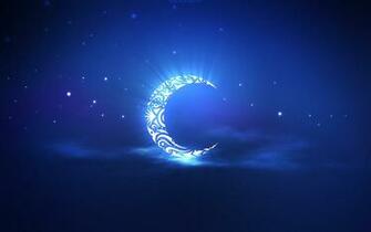 Blue Moon Vector Art Wallpaper For Desktop Pc Amp Mobile