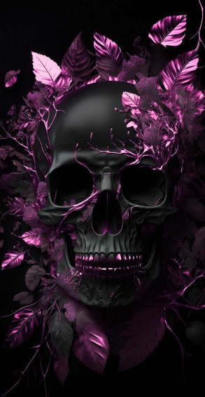Loretta Hale On Skull Work Wallpaper