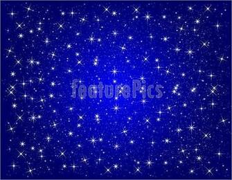 Blue Star Background Illustration Of A