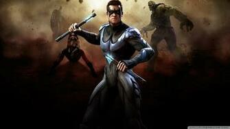 Nightwing Gods Injustice Wallpaper HD
