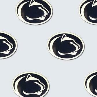 Ncaa Penn State Nittany Lions Logo Double Wallpaper Roll Traditional