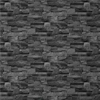 Luxury Muriva Slate Stone Brick Wall Effect Textured Vinylwallpaper