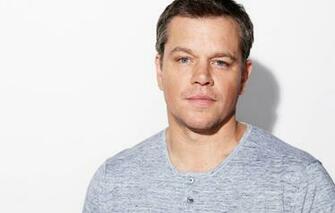 Wallpaper Background Portrait T Shirt Actor Matt Damon