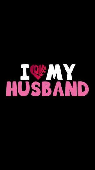 I Love My Husband iPhone Plus Wallpaper